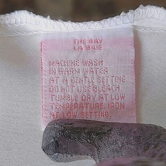 Vtg 90ās silky ivory laceātank camisole - Picture 8 of 14